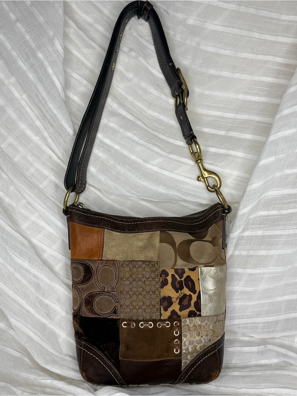 Coach Patchwork Y2K Crossbody/Shoulder Bag F0893-F12840